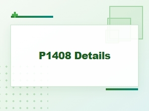Diagnosis Procedure Code P1408 Details